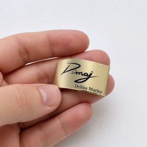 Ladies Luxury Customized Gold Stamping Perfume Bottle Labels Cute Waterproof <b>Vinyl</b> Adhesive Cosmetic Packaging Photo <b>Frame</b> Craft - Product Image 2