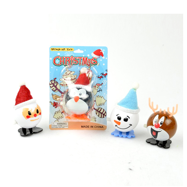 Пластиковые мини-игрушки для Рождества