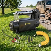 Customized Fast Inflation Portable Car Motorcycle Truck Tire Inflator Pump 12V DC Single Cylinder 150 PSI Air Compressor