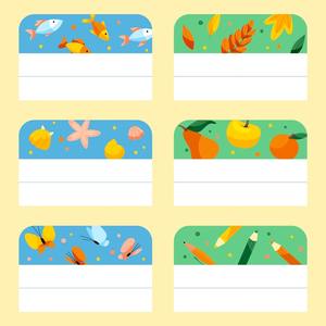 Étiquettes nominatives pour fournitures scolaires pour enfants, autocollants, étiquettes imperméables pour biberons de crèche, auto-laminables, compatibles lave-vaisselle - Product Image 4