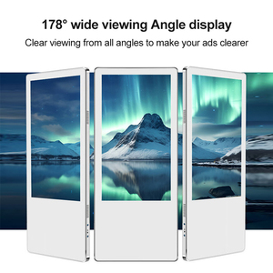 Pantalla Lcd de 21,5 pulgadas de doble cara Full Hd 1920*1080 P, señalización publicitaria, máquina de publicidad de ascensor, señalización de pantalla de ascensor - Product Image 6