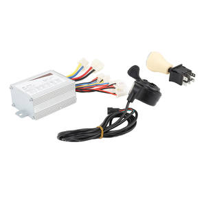 Kit de commande pour vélo électrique 24V 350W, contrôleur de moteur avec accélérateur à <span class=keywords><strong>pouce</strong></span> et interrupteur marche arrière/marche <span class=keywords><strong>avant</strong></span>/arrêt pour tricycle électrique - Product Image 6
