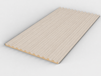 Panneau mural acoustique moderne en MDF pour l'absorption du son dans les salons, appartements, studios, cinémas, hôtels et salles de réunion