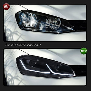 Conjunto de Faros Delanteros TYPY para Golf 7 2013-2017, Conversión a LED con Proyector de Cielo Estrellado, Luces de Circulación Diurna, Señales de Giro Brillantes, 12V, Nuevo - Product Image 4