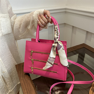 2024 New Designers Women's Handbag Luxury Crossbody Bag For Women With Zipper And Ribbon - Product Image 2