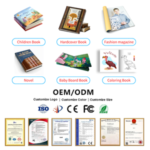 Trẻ em trẻ em cuốn Sách bìa cứng đầy đủ màu sắc Hội Đồng Quản trị cuốn sách dịch vụ in ấn - Product Image 4