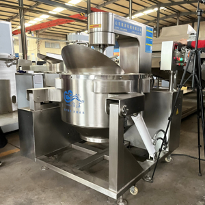 Máquina Industrial Grande para Hacer <span class=keywords><strong>Palomitas</strong></span> de Maíz con Gas, Máquina Comercial para <span class=keywords><strong>Palomitas</strong></span> de Maíz Caramelizadas, Línea de Producción Automática de <span class=keywords><strong>Palomitas</strong></span> de Maíz por Inducción Eléctrica - Product Image 4