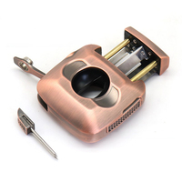 Ciseaux coupe-cigares multifonctionnels 2-en-1 JH Premium avec perforateur et rehausseur de flamme