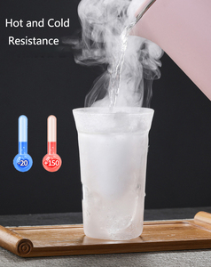Tazas de Vidrio de Doble Pared de Borosilicato Resistentes al Calor y Aisladas, en Varios Tamaños, para Café Latte, Americano y Helado - Product Image 2