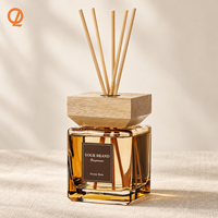 Diffuseur de parfum à roseaux sans flamme de style oriental, grande capacité de 500 ml, diffusion longue durée, 60 jours pour les hôtels et les espaces de vie