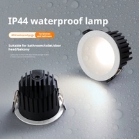 Spot encastré moderne étanche IP65 7W 10W 15W 20W 24W sans cadre, éclairage LED encastré au plafond
