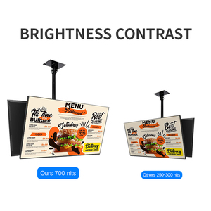 Écrans d'affichage numériques pour menu de café, 32, 43, <span class=keywords><strong>55</strong></span> pouces, LCD LED, pour restaurants, sur mesure, Android, Wifi, 4G, signalisation numérique - Product Image 2