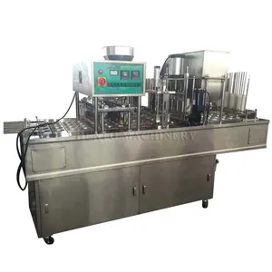 Fornecedor profissional máquina seladora de copos automática/máquina de enchimento de copos/máquina seladora de copos de suco