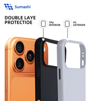 Funda de Teléfono 3D HD con Sublimación, PC+TPU 2 en 1, Brillante, Impresión que No se Desvanece, para iPhone 17 16 15 14 13 Pro Max, Venta al Por Mayor