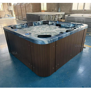 Sex Jacuzzis Kit de bain à remous extérieur pour 6 personnes Picinas Hidromasajes Bain à remous de jardin/spa Extérieur Jakuzi avec TV - Product Image 4