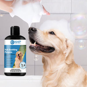 Shampooing et revitalisant <span class=keywords><strong>pour</strong></span> <span class=keywords><strong>chien</strong></span> personnalisable, très vendu - Formule nettoyante en profondeur <span class=keywords><strong>anti</strong></span>-démangeaisons, utilisation en salle de bain, extraits botaniques naturels <span class=keywords><strong>pour</strong></span> - Product Image 4