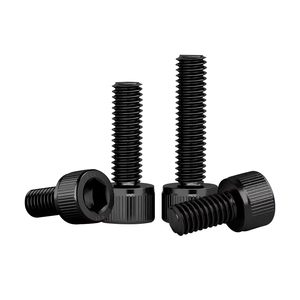 Tornillo de cabeza hexagonal con rosca completa de grado 12.9, 44HRC, 800N.m, de acero aleado con óxido negro antideslizante, en stock. - Product Image 5