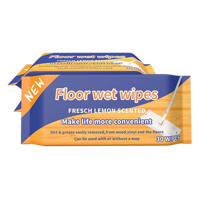 No Pigment Healthcare Customized Spunlace Non-woven Fabric Floor Wet Wipes Flash Speed Mop Refill Wipes