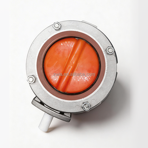 Vanne papillon industrielle DN300 à brides, corps en fonte ductile, <span class=keywords><strong>disque</strong></span> en acier inoxydable, prix direct usine pour centrale de malaxage - Product Image 2
