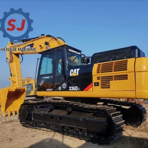 รถขุดตีนตะขาบ Cat 336D2L มือสองคุณภาพสูง ขนาด 36 ตัน พร้อมบุ้งกี๋ขนาด 1.88-2.41 ลูกบาศก์เมตร แรงดึงสูง 300 กิโลนิวตัน เหมาะสำหรับงานก่อสร้างถนน - Product Image 1