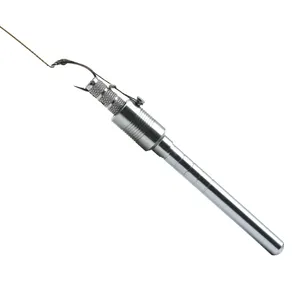 Selco中国银8 * 105毫米14.5g不锈钢结钩去除剂鲤鱼钓鱼用无毛钻机