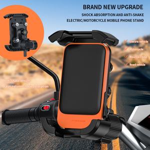 Soporte automático para teléfono de motocicleta y bicicleta ajustable con rotación de 360 grados - Product Image 4