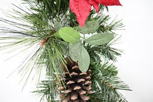 Décorations de Noël personnalisées pour l'intérieur et l'extérieur, guirlandes et couronnes de Noël festives en pin - Product Image 4