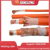 Câble Électrique Jianglong, Câble Flexible Isolé PVC RVV pour Transformateur de Soudage, pour Équipement de Soudage Électrique