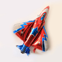 Ballons en Mylar en forme d'avion pour enfants, jouets d'anniversaire pour enfants, ballons en feuille d'hélium en forme d'avion