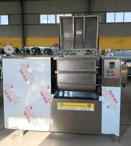 Mélangeur <span class=keywords><strong>à</strong></span> pâte horizontal sous vide en acier inoxydable pour la fabrication de nouilles et de raviolis, machine <span class=keywords><strong>à</strong></span> pétrir la pâte sous vide de type bac - Product Image 5