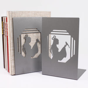 Hete Verkoop Creatieve Metalen Boekensteunen Gepersonaliseerde Boekensteunen Ijzeren Hol - Product Image 3