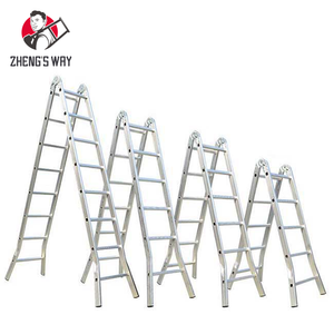 Escalera Plegable <span class=keywords><strong>de</strong></span> Aluminio para Exteriores Zheng's Way, Escalera Multifuncional Ameristep <span class=keywords><strong>Lidl</strong></span> Outer Horoscope, EN131 - Product Image 1