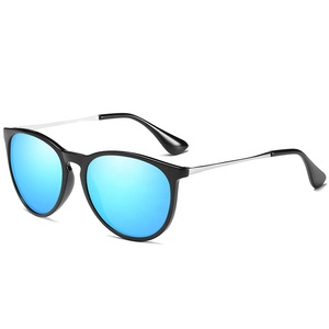 Gafas de Sol Polarizadas Clásicas para Hombre y Mujer, Marca de Diseñador 2022, Montura Redonda para Conducir, Gafas de Sol Masculinas con Protección UV400 - Product Image 3