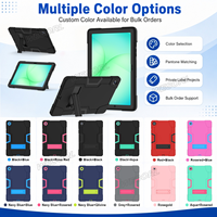 Étui antichoc robuste pour Samsung Tab A11+ 2025 A9+ 2023 11 avec support pliable, coque de protection OEM ODM