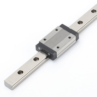 Bloc coulissant linéaire miniature MGN12C 50-2000mm, rail en aluminium, chariot en acier, usinage CNC de précision, systèmes de guidage