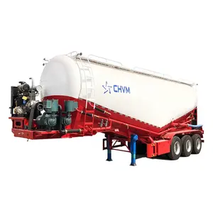 40 Cbm Bulk Ciment Tanker Semi Tailer Dry Bulk Powder Silo Storage Tank for Sale