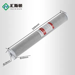 Thanh Lọc Than Hoạt Tính Dừa 20 Inch Cho Cả Nhà Lọc Nước Uống Trước