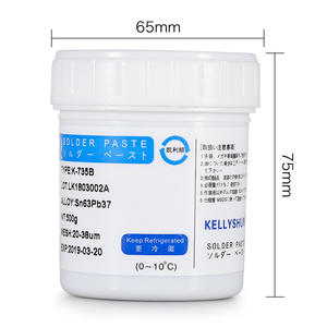 KELLYSHUN Pâte à souder K-735B Sn63 % Pb37 % Pâte à souder au plomb 500g Pâte à souder non propre pour téléphone SMD BGA Etc. - Product Image 3