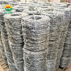 Bobine de fil barbelé en fer galvanisé de calibre 1,6 avec lame croisée 500m - Product Image 6