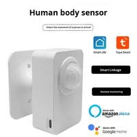 Capteur de maison intelligente Télécommande sans fil Tuya Smart Life Télécommande infrarouge multifonctionnelle Capteur de corps humain OLED Android Bar