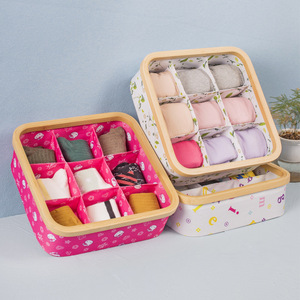 Organizador de ropa estilo cajón, rectangular, de tela, apilable, para organizar el armario. - Product Image 4