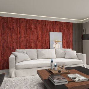 Papier peint texturé en bois imperméable, auto-adhésif, à coller et à décoller, papier peint 3D en rouleau pour salon, chambre à coucher - Product Image 6