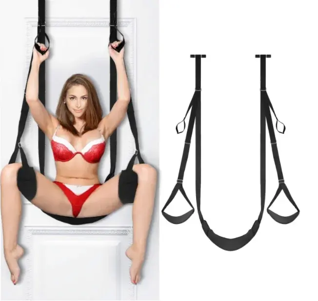 Lange Levensduur Hoge Kwaliteit Sex Deur Schommel Met Stoel Sexy Speelgoed Voor Paar Sexy Slave Bondage Kit Voor Volwassenen