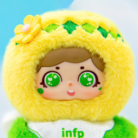 Caja Misteriosa de Peluche Personalizado de Vinilo con Cara de Personaje, Figura Coleccionable de PVC de Animal de Peluche de Moda, Juguete Artístico para Fans
