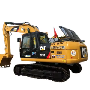 Vente flash : Excavatrices d'occasion Caterpillar CAT320, 7400 heures, 75% neuves, machines de construction en excellent état - Product Image 1