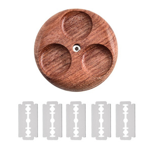 Outils de levage pour panier à <span class=keywords><strong>pain</strong></span> : Couteau à <span class=keywords><strong>pain</strong></span> en bois avec 5 lames, outil de rainurage de la pâte - Product Image 5