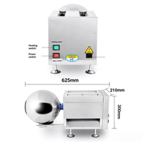 Mesin Pembuat Mutiara Tapioka Semi-Otomatis, Mesin Pembentuk Bola Jelly, Peralatan Produksi Boba Popping 220V 180W