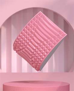 Coussin de massage pour le bas du cou Douleur dorsale Entraîneur de relaxation de la colonne lombaire Exercice d'étirement lombaire Pilates Yoga Coussin lombaire pour le dos - Product Image 2