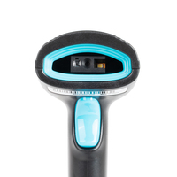Nouveau produit 2026 : Lecteur de codes-barres portable 2D filaire à décodage haute vitesse avec interface USB USB-COM, étanche et résistant à la poussière IP54