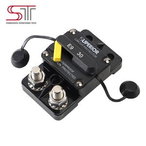 Interruptor de Circuito Eléctrico de CC de Reinicio Manual a Prueba de Agua de Alto Voltaje E9B IP67 de <span class=keywords><strong>30</strong></span> Amperios - Product Image 2